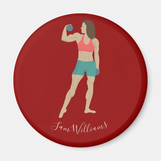 Bodybuilding Magnet (Front)