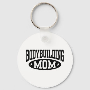 Bodybuilding Mom Keychain