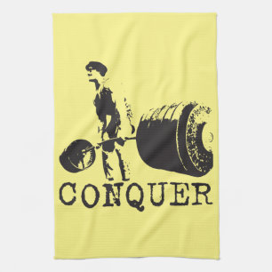 Bodybuilding Motivation - Conquer Towel