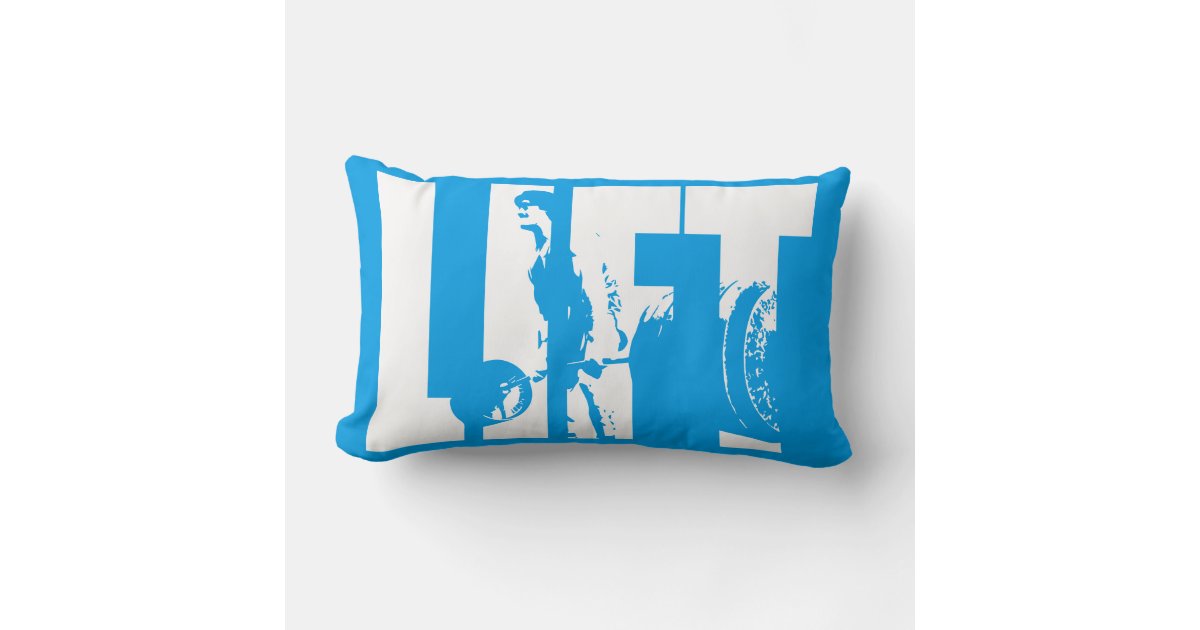 Bodybuilding Motivational Lumbar Pillow Zazzle