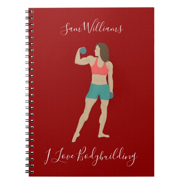 Bodybuilding Notebook (Front)