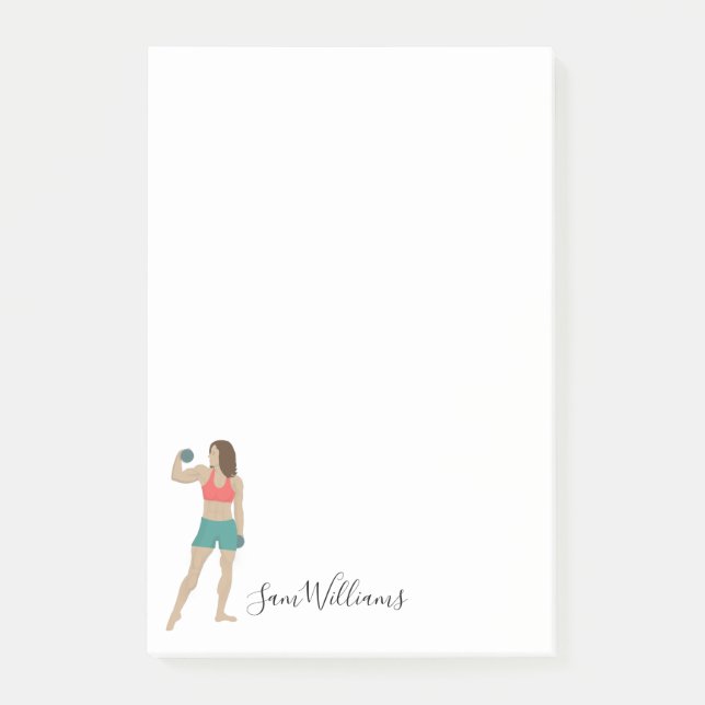 Bodybuilding Post-it Notes (Front)