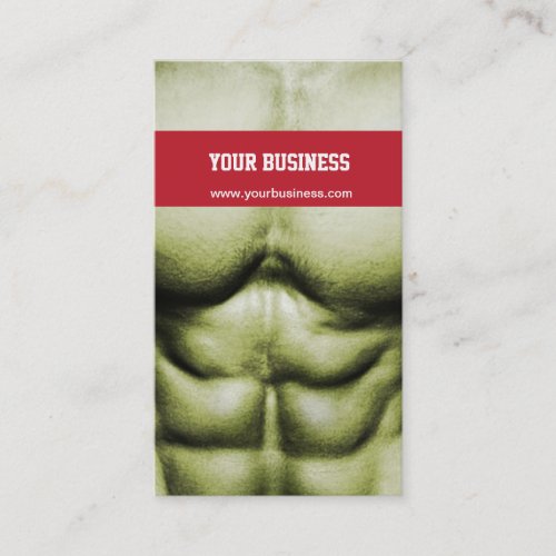 BodybuildingSelf_Defense Business Card