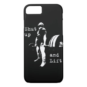 Bodybuilding - Shut Up And Lift - Deadlift iPhone 8/7 Case