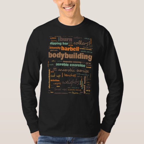 Bodybuilding Terminology Commonly Used Terms   T_Shirt