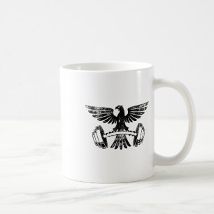 Bodybuilding Weightlifting Workout Home Gym - Vint Coffee Mug
