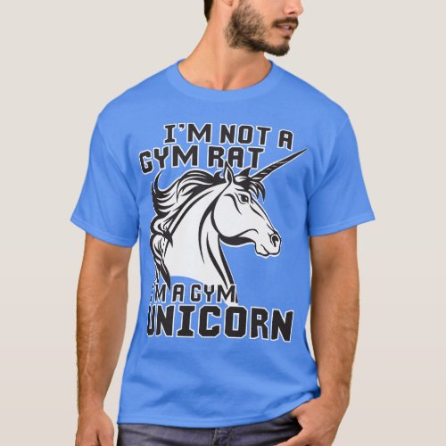 Bodybuilding Workout Humor _ Gym Unicorn T_Shirt
