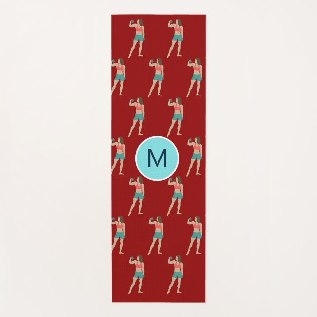 Bodybuilding Yoga Mat (Front)