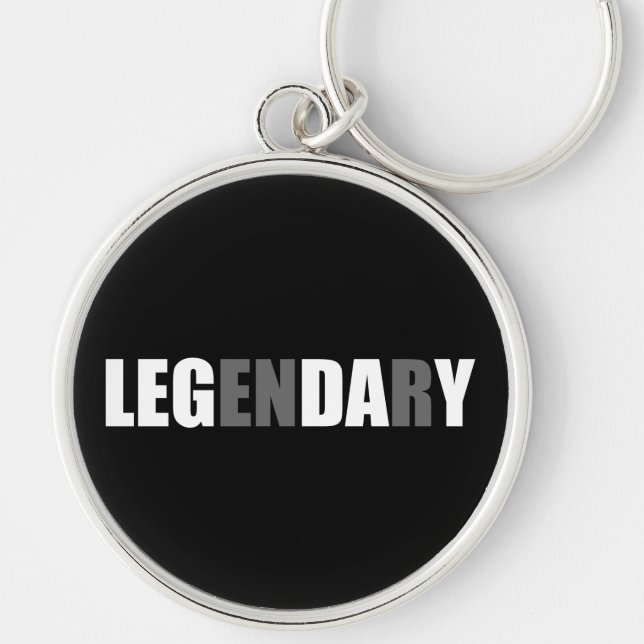 Bodybuliding - Leg Day - Legendary Keychain (Front)