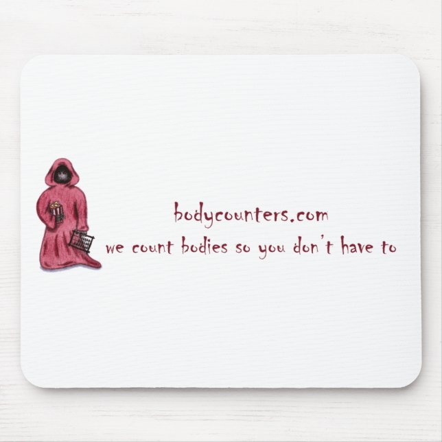 Bodycounters Mouse Pad (Front)