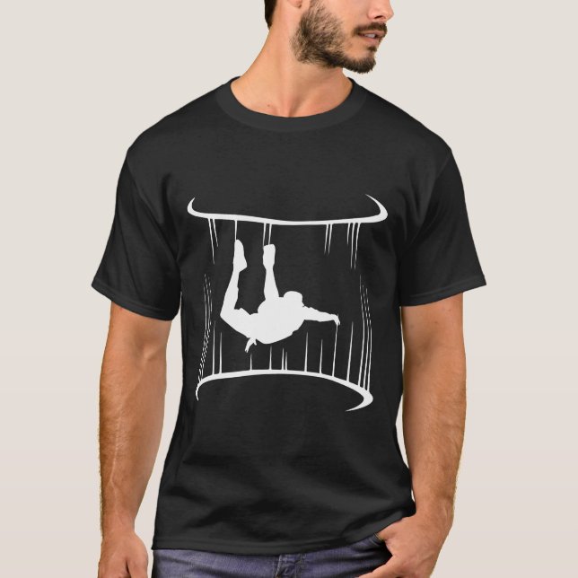 Bodyflying wind channel indoor skydiving gifts for T-Shirt (Front)