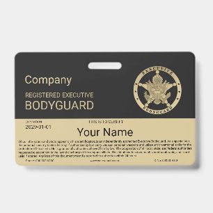 Bodyguard Badge