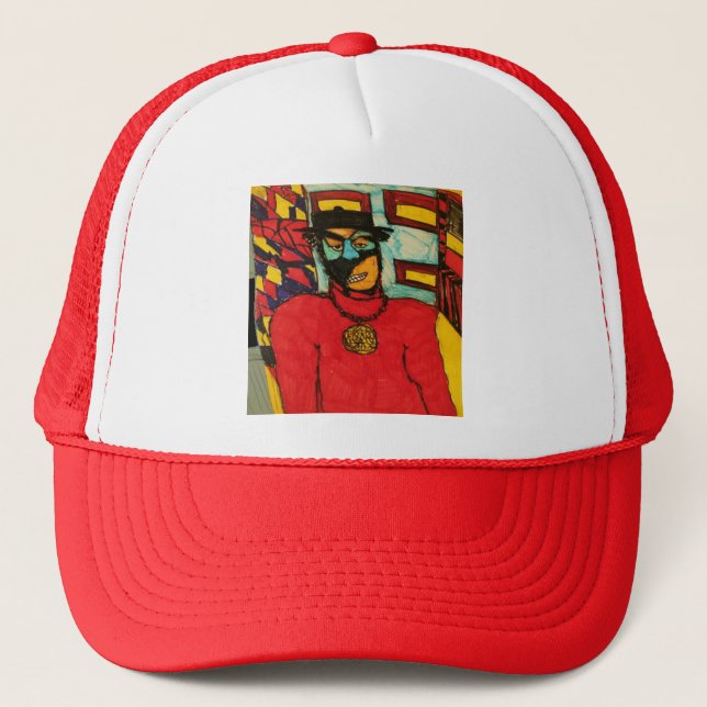 bodyguard trucker hat (Front)