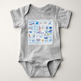 Bodysuit 0-24 m "The ABC's of Hope Town