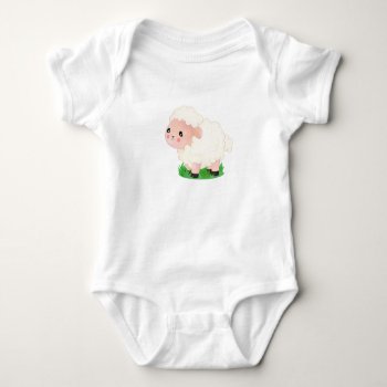 Bodysuit - Printed With A Charming Sheep Design by alise_art at Zazzle