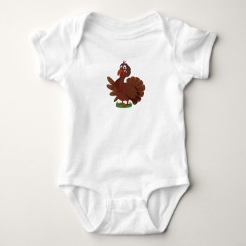 Bodysuit - Printed With A Charming Turkey Design by alise_art at Zazzle