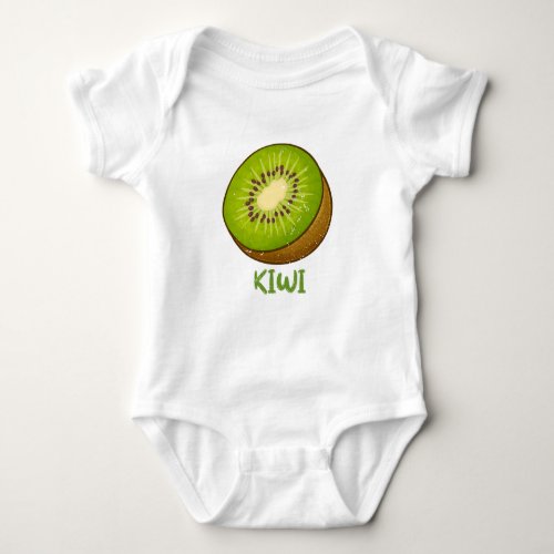 Bodysuit with kiwi for kids 