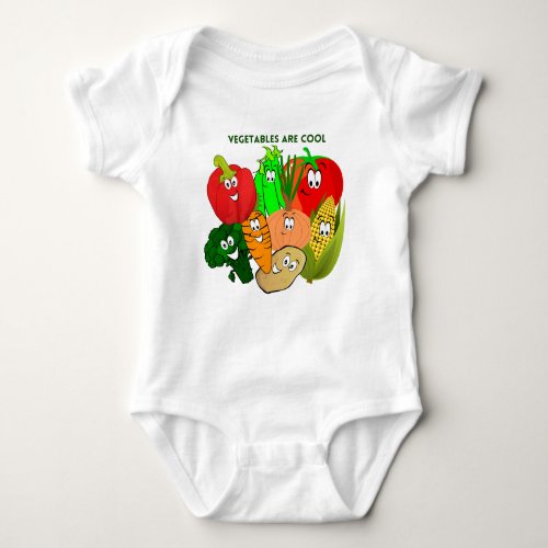 Bodysuits Superheroes Vegetables  are cool