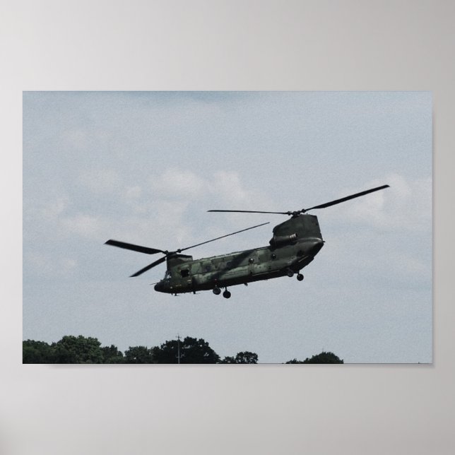 Boeing CH47 Chinook Poster (Front)
