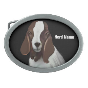 Boer Goat Belt Buckle