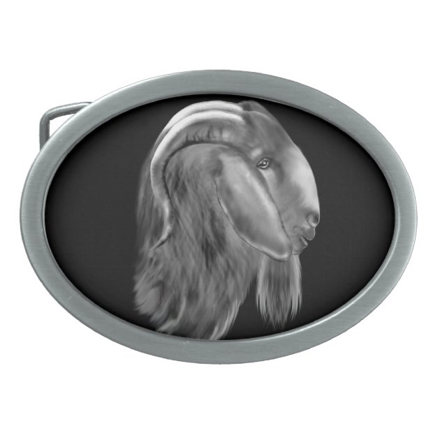 boer goat belt buckles