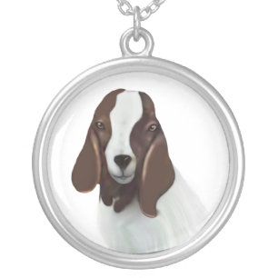 Boer Goat Doe  Necklace