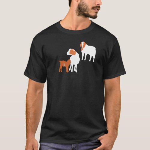 Boer Goat Family T_Shirt