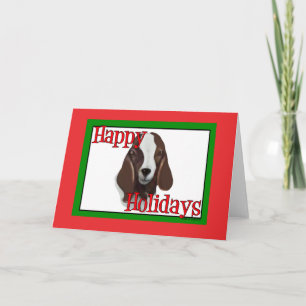 Boer Goat Holiday Christmas Card