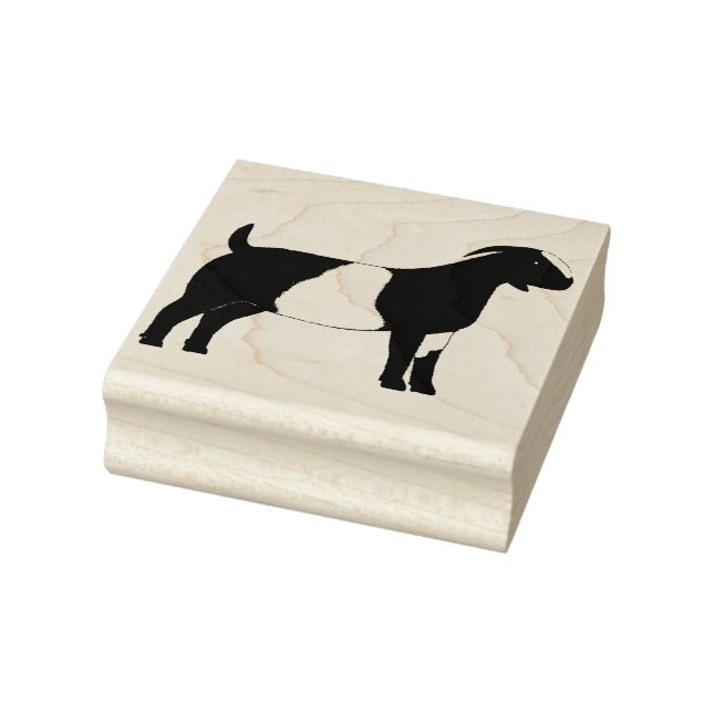 Boer Goat Rubber Stamp (Stamp)