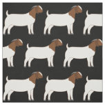 Boer Goats on Tan Fabric