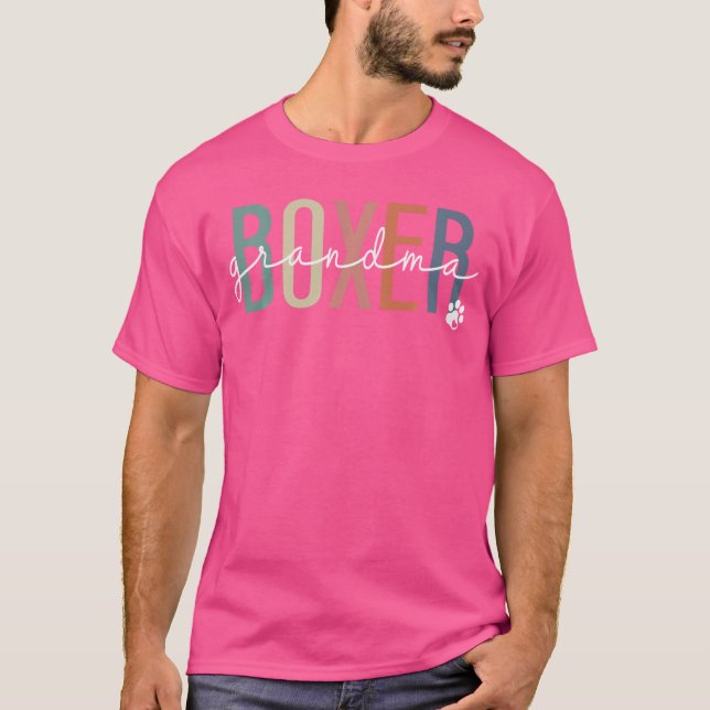 Boer Grandma Boer Dog Nana Mothers Day gift funny  T-Shirt (Front)