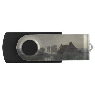 Boer Homes on the water in the morning Flash Drive