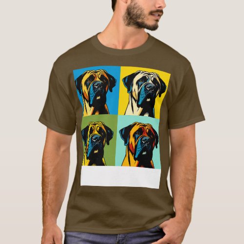 Boerboel Art Dog Lovers T_Shirt