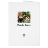 Boerboel Art Gifts Cards (Back)