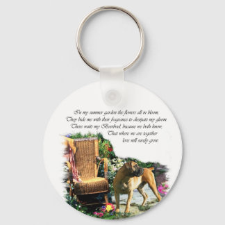 Boerboel Art Gifts Keychain