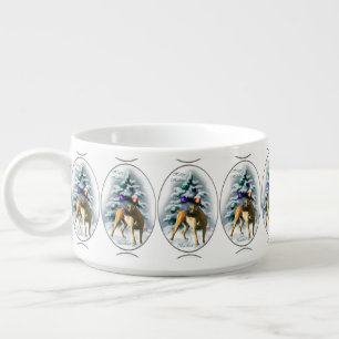 Boerboel Christmas Bowl