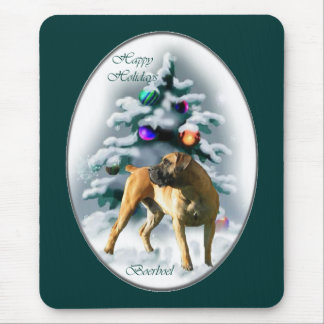 Boerboel Christmas Gifts Mouse Pad