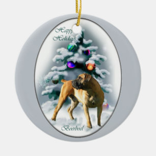 Boerboel Christmas Gifts Ornament