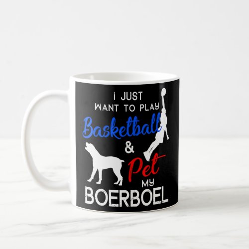 Boerboel Funny Basketball Dog Owner  Xmas  Coffee Mug
