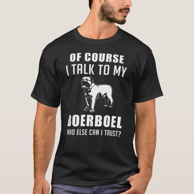 Boerboel gift t-shirt for dog lovers (Front)