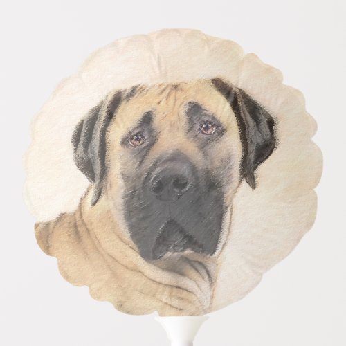 Boerboel Painting _ Cute Original Dog Art Balloon