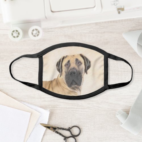 Boerboel Painting _ Cute Original Dog Art Face Mask