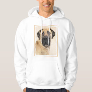 Boerboel Painting - Cute Original Dog Art Hoodie