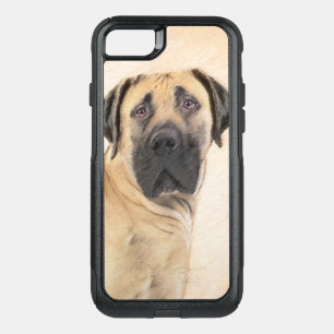 Boerboel Painting - Cute Original Dog Art OtterBox Commuter iPhone SE/8/7 Case