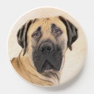 Boerboel Painting - Cute Original Dog Art PopSocket