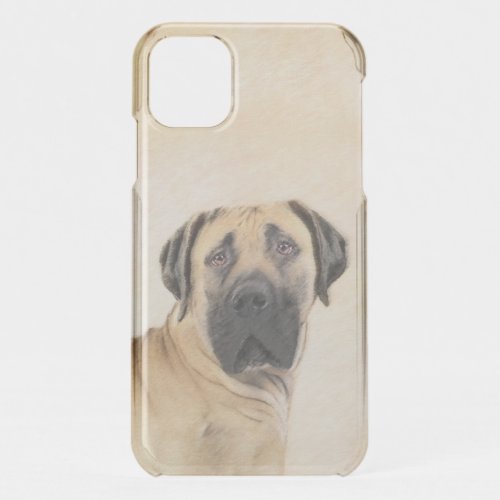 Boerboel Painting _ Cute Original Dog Art iPhone 11 Case