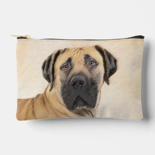 Boerboel Painting Fawn Red Mastiff Pet Dog Art Accessory Pouch