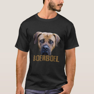 Boerboel South African Mastiff Retro T-Shirt