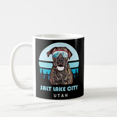Boerboel Winter Ski Salt Lake City Utah Dog Lover  Coffee Mug