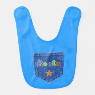 BOETA Afrikaans / Afrikaanse / South African boy Baby Bib